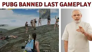 PUBG BANNED LAST GAME PLAY TEAMUP WITH RANDOM  PLAYER 😭😭😭