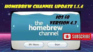 How to update to the latest version of the homebrew channel 1.1.4!!!