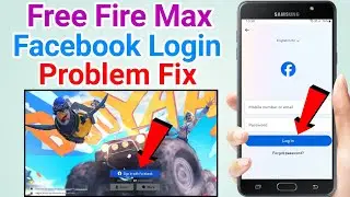 Free Fire Max facebook login problem | Free fire facebook se login nahi ho raha hai kya kare