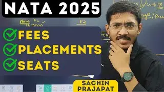 NATA 2025 Fees, Seats & Placements | Safal Together | Sachin Prajapat