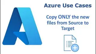 Copy only the new files from Source to Target