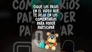 SORTEO DE PELUCHE DE GLAMROCK FREDDY POR @MidoryArts