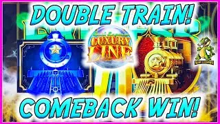 EPIC COMEBACK CITY DOUBLE TRAIN ACTION! 50 Lions Cash Express Luxury Line