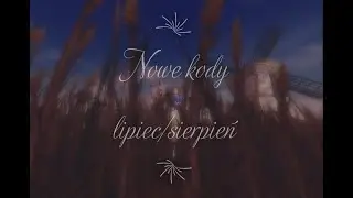 Nowe kody sso