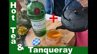 Tanqueray Tea Hot Toddy! London Dry Gin, Honey & Clementine is an Easy Gin Cocktail Recipe - Day 11