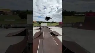 Sammy Grace sure can rip a transfer! #bmx