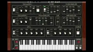 GTG 44 S  FREE ANALOG SYNTH VST SOUND DEMO