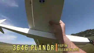 Fotoblok kullanarak elektrik motorlu planör yapımı (Planör 3646)