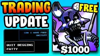 Five Nights TD TRADING IS FINALLY GOOD!! (TRADING UPDATE)
