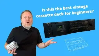 Nakamichi CR-1A Vintage Cassette Deck - A Great Tape Deck For Beginners!