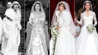 Stunning Royal Wedding Dresses Throughout History