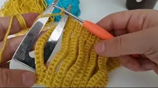 görenler bayıldı sipariş verdi kolay tığişi model Easy crochet knitting project blanket