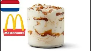 McDonald's NETHERLANDS Stroopwafel McFlurry (Worldwide Favorites!)