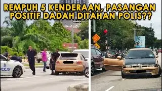 AKSI KEJAR-MENGEJAR DENGAN POLIS, 2 SUSPEK BERJAYA DITAHAN??