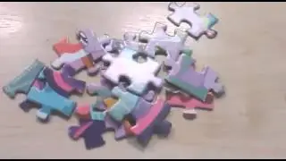 Собираем пазлы май литл пони . Putting puzzles in May Little Pony