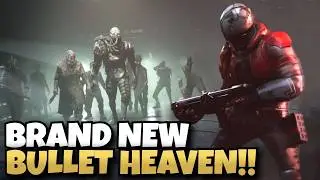 NEW Zombie Stomping Bullet Heaven Platformer! | Adrenaline Rampage