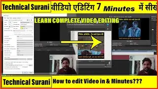 How to Edit Video in Sony Vegas || Video Editing Tutorials || Learn to Edit video