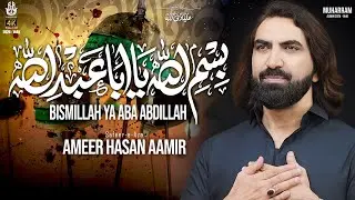 Nohay 2024 | Bismillah Ya Aba Abdillah | Ameer Hasan Aamir Noha 2024 | Noha Hazrat Ali Akbar (a.s)