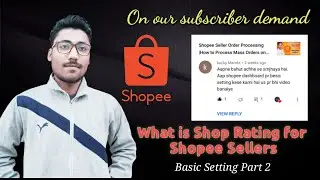 Shopee Seller Shop Ratings & Performance Portal | How to check Shop Ratings | Shopee Tutorial 24