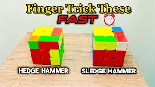 Sledge & Hedge Finger Tricks That Actually Stick | Speedcubing