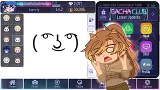 Lenny face in Gacha Club