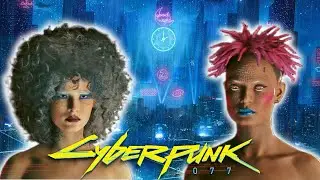 I Randomized Female Characters in Cyberpunk 2077 for 1 Minute