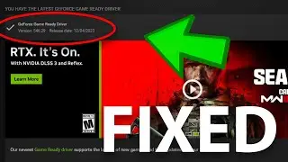 Fix: GeForce Driver 546.29 Installation Failed on Windows