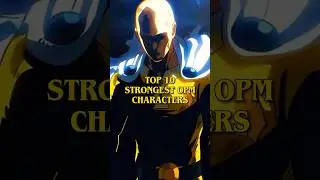 Top 10 strongest characters in one punch man universe