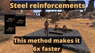 Fastest way to make Steel reinf. - Conan Exiles 2021