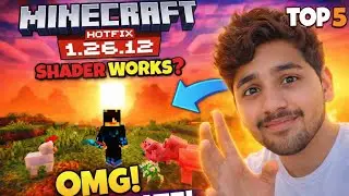 Top 5 Minecraft Ultra Realistic Shaders Packs Download For Free 🤯 || Minecraft Top 5 Shaders Packs 