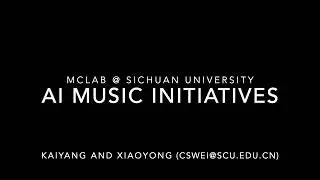 AI Music Initiatives - No. 1