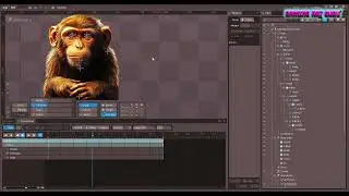 Spine animation / Monkey animation for slot game