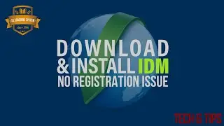 How to download and install an internet download manager Simple & Unlimited usage method
