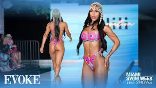 VIRGINIA SANHOUSE Slow Motion 4K | Miami Swim Week 2024 - Lili Creation | EVOKE