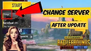 How To Change Server(Asia To Europe) After Update | PUBG MOBILE LITE