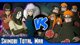 Pain VS Orochimaru (Edo Tensei Limitado) | ¿Quién ganaría? | SHINOBI TOTAL WAR