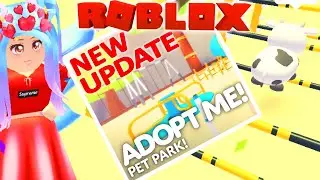 NEW PET PARK UPDATE IN ADOPT ME ROBLOX