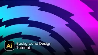 Premier League Style Abstract Background Adobe Illustrator Tutorial