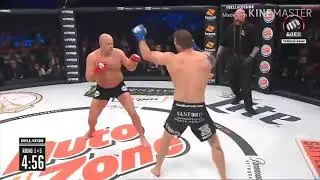 Поражение Ф.Емеляненко на первый раунде 34 секунд