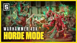 Space Marines vs Chaos | Warhammer 40k Horde Mode LIVE