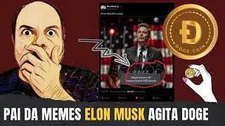 ELON MUSK AGITANDO AS MEMECOINS