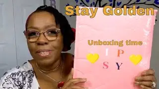 Ipsy Glam Bag Plus unboxing July/Stay Golden/MSRP $164.00