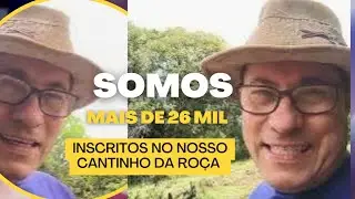Agradecendo Os Inscritos Do Nosso Cantinho Da Roça