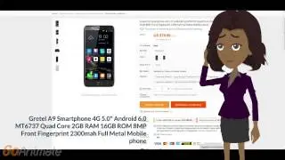 Gretel A9 Smartphone 4G Android 6.0 телефон с aliexpress смартфон