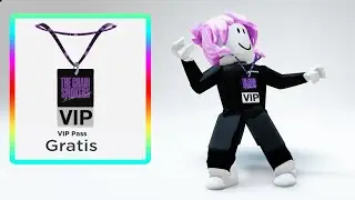 CONSIGUE *GRATIS* COLGANTE PASE VIP "THE CHAINSMOKERS" en ROBLOX! (EVENTO CONCIERTO)