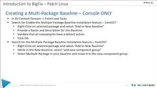 BigFix Foundation Series - Intro to Linux Patching