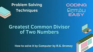 GCD  of two numbers algorithm|Greatest Common Divisor | Python code to find GCD | Recursion