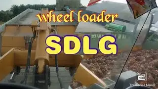 well loader SDLG, LG933L,  loading sawit.