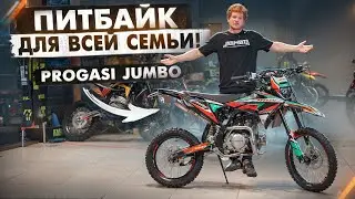 ЛУЧШИЙ ПИТБАЙК ЗА СВОИ ДЕНЬГИ! PROGASI JUMBO 125! ПОДОЙДЕТ ДЛЯ ВСЕЙ СЕМЬИ