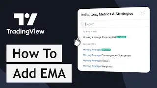 How To Add EMA In Tradingview (2022)